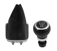 TPSOBRU Universale Auto Gear Testa Pomello Per Per Tiguan 5N 2007-2011 5/6 Velocità Pomello Cambio Auto Cuffia Copri Collare(5 Speed)