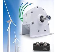 TPTAWF Basso Numero di Giri 600R / min 9000W Piccolo generatore a magneti permanenti AC Alternatore per Fai da Te La Tua Propria turbina eolica Orizzontale,220V