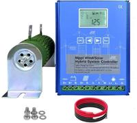 TPTAWF Controller di Carica Ibrido Eolico e Solare MPPT da 12000W con Schermo LCD per Turbina Eolica e Pannello Solare,24v