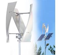 TPTAWF Kit Generatore Eolico da 10000W - Mulino Eolico Verticale Portatile a Elica 3 Pale per Sistema di Energia Eolica a Bassa velocità con Controllore,12v