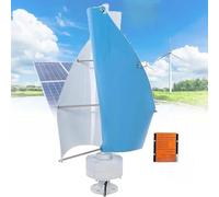 TPTAWF Kit Generatore Eolico Verticale da 12000W | Mulino a vento verticale efficiente a 48V per uso domestico - Soluzione di energia rinnovabile