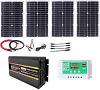 TPTAWF Kit Inverter Solare 10000W | Il pannello RV include un controller da 50A e 100W, adatto per uso domestico e all'aperto