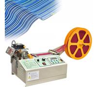 TPTAWF Macchina Automatica per Il Taglio di Nastri, Macchina per Il Taglio di Nastri Caldi e Freddi con Temperatura Regolabile, velocità 110 Pezzi/min.
