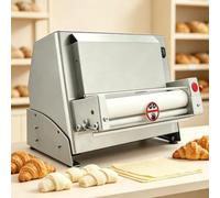 TPTAWF Macchina Commerciale elettrica per stendere la Pasta per Pizza | Macchina automatica per pressare l'impasto della pizza