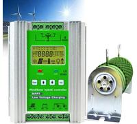 TPTAWF Regolatore di Carica Ibrido Eolico-Solare MPPT 12000W Controller Boost per Turbine Eoliche e Sistemi Solari,12v