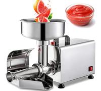 TPTAWF Robot da Cucina per Salsa di Pomodoro Elettrico 450W | Macchina per Marmellata di Salsa di Fragole | Macchina Commerciale per Frantumazione di Pomodori per Pappe/Marmellate