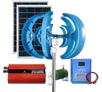 TPTAWF Sistema di Generazione di Energia Ibrida Eolico-Solare da 1000W