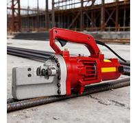 TPTAWF Tagliatrice idraulica elettrica per Barre d'Acciaio 1250/1700W, velocità di Taglio 2-3S, Gamma di Taglio 4-20/25mm, Tagli Multipli possibili