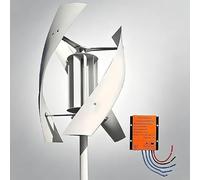 TPTAWF Turbina Eolica Verticale da 3000W con Controller MPPT | Generatore Eolico AC Trifase 12V/24V/48V per Casa, Industria e Alimentazione Fuori Rete