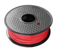 TPU 98A Filament 1.75mm, 3D Printer Filament 1kg, Dimensional Accuracy +/- 0.03mm-Red(Red)