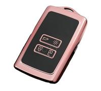 TPU Cassa Chiave Dell'automobile Copertura Per Renault Per Koleos Per Kadjar Per Megane Per Talisman Per Captur Per Espace 2016-2019 4 Pulsante Guscio Chiave(Pink)