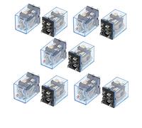 TPUOTI 10 relè LY2NJ 220/240V AC piccolo relè 10A 8PIN Coil DPDT (dimensioni: AC 380V)