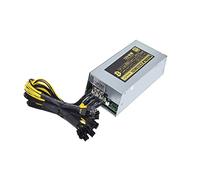 TPUOTI 2U Singolo Canale 2000 W ETH Mining Rig Alimentazione Minatore PSU 10x6Pin Dispositivo di Efficienza Per BTC Antminer Bitcoin S7 S9