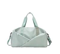 TPUOTI Borsa sportiva da palestra per donne e uomini, borse asciutte bagnate in velluto a coste per nuoto, weekender, fitness, allenamento, viaggi, borsa invernale all'aperto, Verde, Taglia unica
