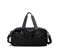 TPUOTI Borsa sportiva da palestra per donne e uomini, borse asciutte bagnate in velluto a coste per nuoto, weekender, fitness, allenamento, viaggi, borsa invernale all'aperto, Nero , Taglia unica