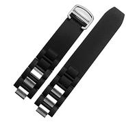 TPUOTI Cinturini in silicone per cartier 21 ° secolo convesso cinturino 20 * 10mm impermeabile catena accessori per orologi sono cinturini adatti, 20-10mm, Agata