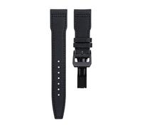 TPUOTI Cinturino in pelle di tela di nylon da 20 mm a 22 mm per IWC SPITFIRE MARK 18 Portugieser Portofino Pilot IW3777 Wristband, 20MM, Agata