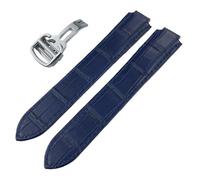 TPUOTI Cinturino per orologio in pelle di vitello, per Ballon Bleu De Cartier tipo convesso cinturino 14/16/18/20/22 mm bracciali, 20mm rosegold, Agata