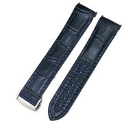 TPUOTI Cinturino per orologio Omega Seamaster 300 Planet Ocean AT150, 21 mm, 22 mm, estremità curva, in tessuto di nylon ad alta densità, cinturino in gomma di nylon ad alta densità, 19 mm, 20 mm