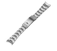 TPUOTI Cinturino per orologio Rolex Submariner Daytona Fine-Tuning Pull Button Chiusura Cinturino Accessori per orologio da uomo in acciaio inox, 21mm, Plastica, Agata