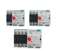 TPUOTI Serie YCQ4-100E 2P 3P 4P DIN rail ATS interruttore di trasferimento automatico a doppia alimentazione interruttori elettrici selettori elettrici alimentazione ininterrotta (colore: 4P