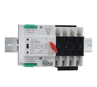 TPUOTI YCQ4-100R/4P 50/60Hz interruttore di trasferimento automatico a doppia alimentazione 63A 100A interruttore di trasferimento di alimentazione domestica (colore: 4P, dimensioni: 100A)