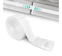 TPVUPC Supporto per Materasso, 10,4Mx5cm Cinghia Unisci Materassi, Cinghia Unione Materassi Singoli, Unisci Materassi Singoli in Matrimoniale, Cinghie Materasso Matrimoniale