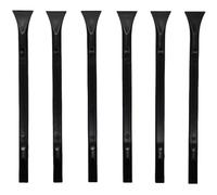 Tpyx Raschietto piccolo raschietto in plastica, multiuso, antigraffio, utilizzato in spazi ristretti e spazi vuoti, perfetto per rimuovere macchie di olio, etichette, cibo, sporco, vernice, ecc. (6)