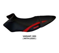Tpz Italia Rivestimento sella compatibile BUELL XB 12 S - XB 12 SX(19-21) modello Avignone 5RD (rosso) CON LOGO