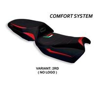 Tpz Italia Rivestimento sella compatibile Ducati Multistrada V4 (21-22) modello Rosita comfort system NO LOGO 2RD (rosso)