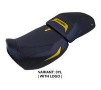 Tpz Italia Rivestimento sella compatibile Harley Davidson Pan America (21-24) modello Vegas CON LOGO 3YL (giallo)