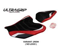 Tpz Italia Rivestimento sella compatibile Honda CBR 1000 RR-R Fireblade (20-23) modello Etna special color ultragrip NO LOGO 2RDW (rosso-bianco)