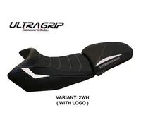 Tpz Italia Rivestimento sella compatibile KTM 1290 Super Adventure S - T (15-20) modello Eden ultragrip 2WH (bianco) CON LOGO