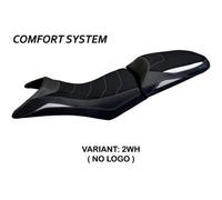 Tpz Italia Rivestimento sella compatibile KTM 790 Adventure S (19-20) modello Milo comfort system NO LOGO 2WH (bianco)