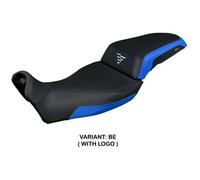 Tpz Italia Rivestimento sella compatibile Voge Valico 525 DS - DSX (23-24) modello Xabia CON LOGO BE (blu)