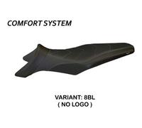 Tpz Italia Rivestimento sella compatibile Yamaha MT-09 (13-20) modello Gallipoli 4 comfort system NO LOGO 8BL (nero)