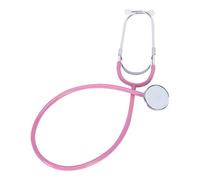 TPZORJX 1PCS Stetoscopio Giocattolo,Giocattolo Stetoscopio per Bambini,Metal Stethoscope,Stetoscopio,Stetoscopio per Bambini,Stetoscopio Analogico,Stetoscopio per Bambini in Metallo Rosa