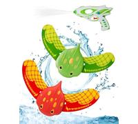 TPZORJX 2 PCS Giocattoli Pesci Piscina,Con 1 irrigatore,Pesce Diavolo Giocattolo,Giocattoli Pesci Piscina,Aliante Subacqueo, Giocattolo Pesci Acqua Bambini, Giocattolo Pesce Immersione, Diving Fish