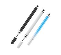 TPZORJX 3 pcs Penna Touchscreen Magnetico 2 in 1 Penna per Tablet,Gomma e Disco, compatibile con tablet/telefoni come iPhone/iPad/Samsung/Huawei/Xiaomi/Surface/Chromebook