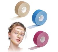 TPZORJX 3 Volumi Nastro Cerotti Antirughe Per Lifting Del Viso, 2.5cm x 5m Face Lift Tape Riduce Le Rughe,Cerotti Patch Antirughe Per Prevenire Ed Eliminare Le Linee Sottili Il Lifting Della Pell