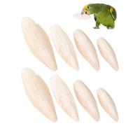 TPZORJX 8 PCS Osso di Seppia,Giochi per uccelli,Osso di Seppia per Pappagalli,osso di seppia per tartarughe,Osso di Seppia per Tartarughe,Osso di Seppia per Uccelli,Osso di Seppia Naturale,8-11cm