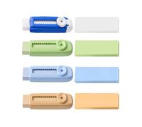 TPZORJX 8 Pezzi Gomme a Forma di Cartone animato, Carino Kawaii, Gomma a Scomparsa, per Bambini, Push-Pull in Gomma, per Scrivere Disegno Ufficio Scuola Forniture