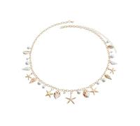 TPZORJX belly chain,body chain,Catena Di Vita Boho Stratificato Piccole Perline Corpo Catena D'oro Catena Pancia Vita Catena Estate Sexy Corpo Catena Gioielli Per Le Donne E Le Ragazze Regali