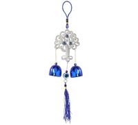 TPZORJX Campane a vento portafortuna, campane a vento,portafortuna per casa,occhio turco, campane Feng Shui con cordino per buona fortuna casa giardino appeso decorazione regalo