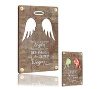 TPZORJX Regali per battesimo per ragazzi e ragazze, regalo per battesimo in legno a forma piccola, fantastici regali in denaro per cresima, comunione, consacrazione della gioventù, battesimo