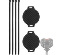 TPZORJX Supporto per Bicicletta Airtag, AirTag Bicicletta Antifurto Universale, con 4 Fascette per Cavi per Biciclette,per Bicicletta Nascosto per AirTag,Localizzatore GPS nascosto