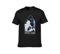 TqaSerHqs Crystal Castles Music Mens T-Shirt Casual Cotton Tees Tops T-Shirt Black L