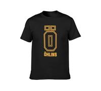 TqaSerHqs Ohlins Racing Suspension T-Shirt Black 3XL