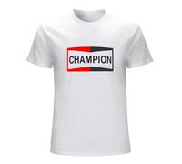TqaSerHqs Once Upon A Time in Hollywood Chempion Brad Pitt Movie T-Shirt T Shirt Men Tshirt T-Shirt Big Size T-Shirt White XL