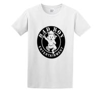 TqaSerHqs Puff Daddy Bad Boy Records T-Shirt White L